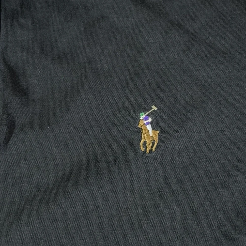 Polo Ralph Lauren Pima Soft Touch Polo Shirt Black Men's Size XL